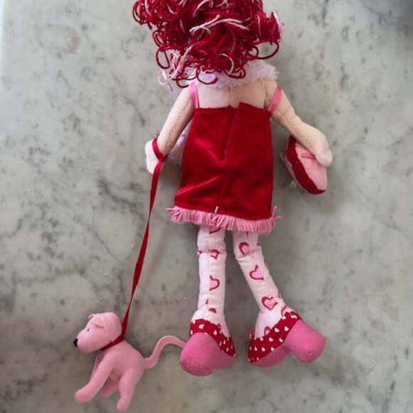 GROOVY GIRLS VIVICA 2006 Be Mine Soft Plush Limited Edition Doll & Poodle Dog - Picture 10 of 14